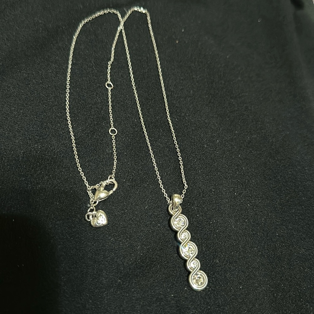 Brighton ladies silver necklace.